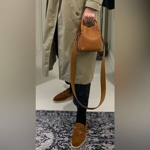 Loro Piana Micro Bale bag - Tan
